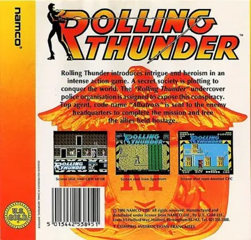 Rolling Thunder box cover back